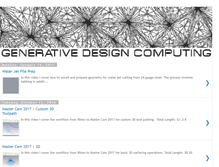 Tablet Screenshot of generativedesigncomputing.net